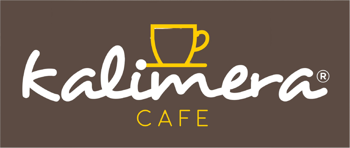 Kalimera Cafe live cooking counter logo at Malama Beach Holiday Village